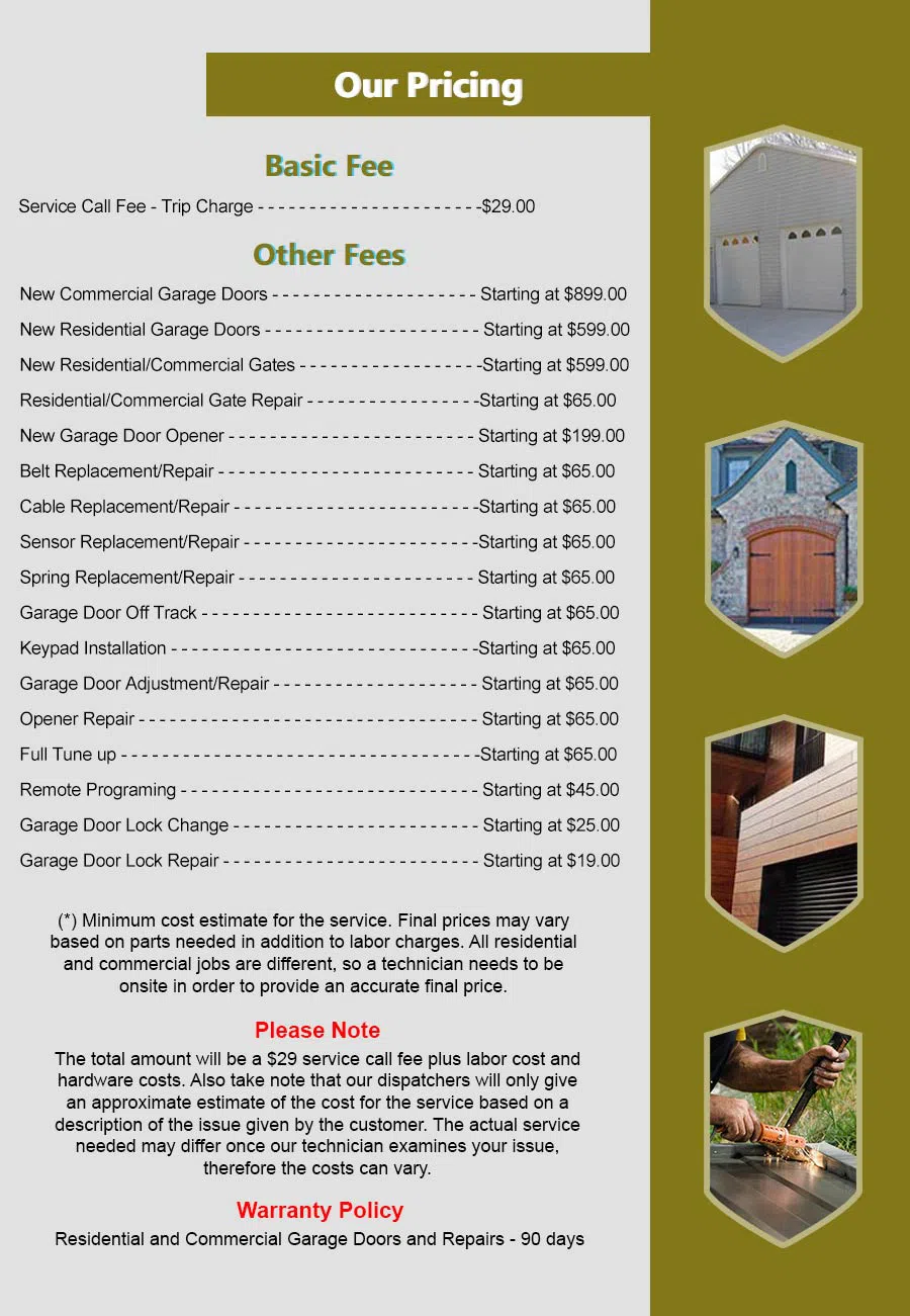 HighTech Garage Doors Los Angeles, CA 323-843-8289